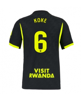 Atletico Madrid Koke #6 Maglia Gara Trasferta Repliche 2026-27 Maniche Corte Atletico Madrid Koke #6 Maglia Gara Trasferta Repliche 2026-27 Maniche Corte